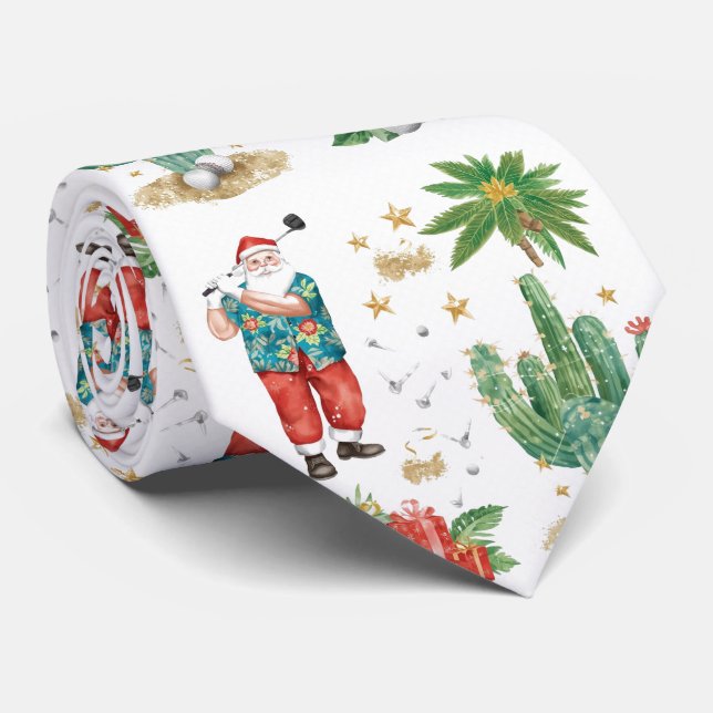 Gravata Golf no Arizona com tema de Natal (Rolled)