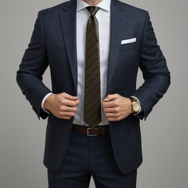 Gravata Good Better Best Never Let It Rest Christmas Quote (Criador carregado)