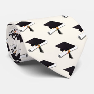 Gravata Gorro de Graduação e Diploma de Conclusão