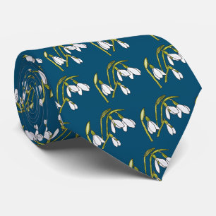 Gravata Gotas de neve