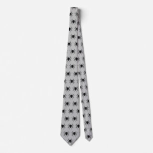 Gravata Gótico Halloween Spider Tie