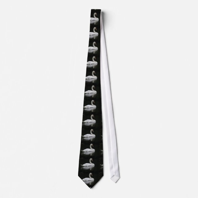 Gravata Graceful White Swan Tie (Frente)