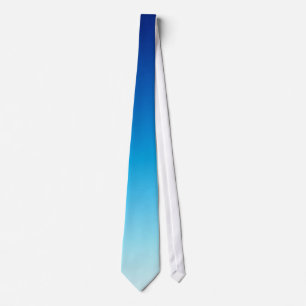 Gravata Gradiente azul