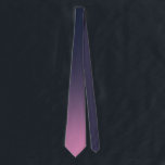 Gravata Gradiente Colorido de Cor Rosa Púrpura Moderno<br><div class="desc">Tinta Rosa Cor-de-Rosa Colorida Moderna,  Tinta Gradiente do Ombre. Itens correspondentes disponíveis.</div>