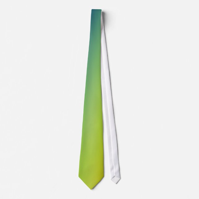 Gravata gradiente verde (Frente)