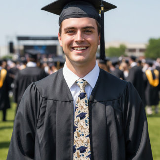 Gravata Grads Capelos E Diplomas 