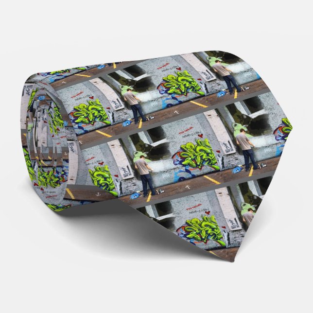 Gravata Grafite Wall Lucy (Rolled)