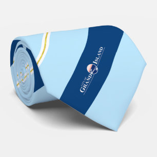 Gravata Grande Ilha (Nebraska), bandeira da cidade de Neck