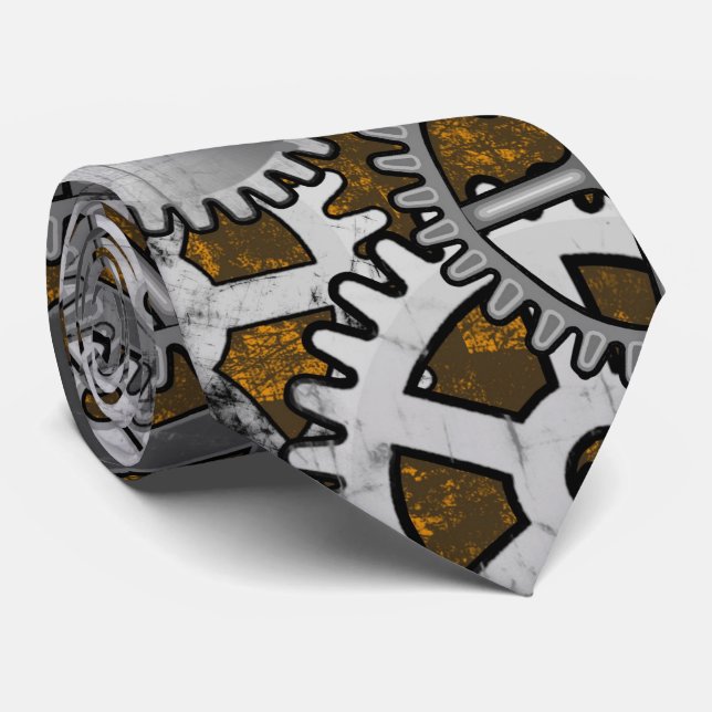 Gravata Granja de grande porte de Steampunk (Rolled)