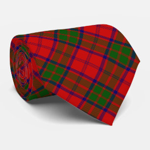 Gravata Grant tartan Red xadrez