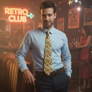 Gravata Gravação de Explosão em Pop de Comic