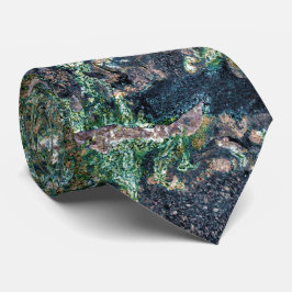 Gravata Gravação de Padrão de Pedra Natural