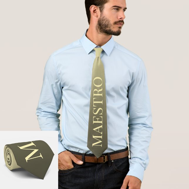 Gravata Gravação para maestros e regentes de orquestra (Criador carregado)