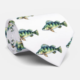 Gravata Gravação - Série Watercolor: Perch