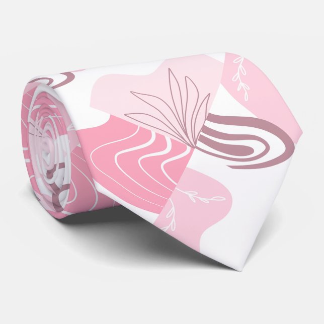 Gravata Gravador de Pescoço de Padrão Minimalista (Rolled)