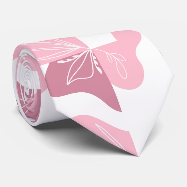 Gravata Gravador de Pescoço de Padrão Minimalista (Rolled)