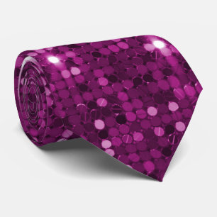 Gravata Gravador Magenta Radiante de Disco Sequencial de D