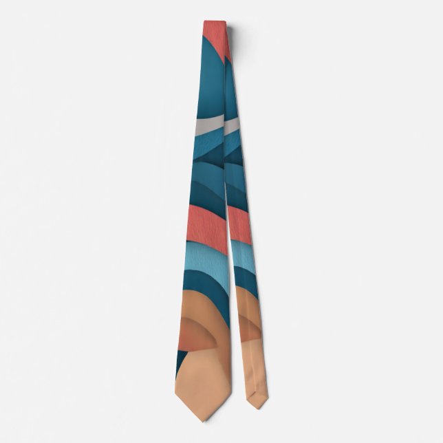 Gravata Gravata, um design de padrão de estampa de tecido  (Frente)