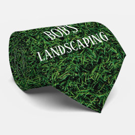 Gravata Green Grass Diversificado Landscaping Business Tie