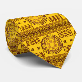 Gravata grega do pescoço