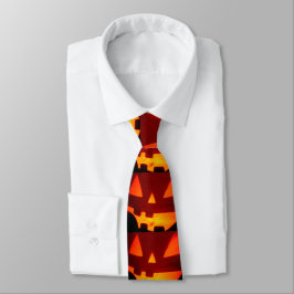 Gravata Grelha Jack-O-Lantern Tie