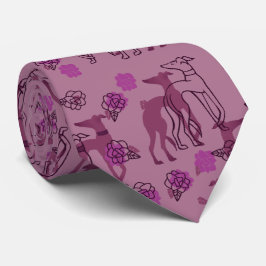 Gravata Greyhounds Love Pink Galgos Doggo