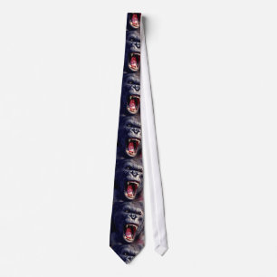 Gravata Gritando Gorilla Pop Art Neck Tie