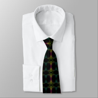 Gravata Groovy Psychedelic Pattern Abstrato Art Colorido