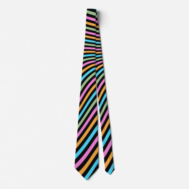 Gravata Groovy Stripes Design Tie (Frente)