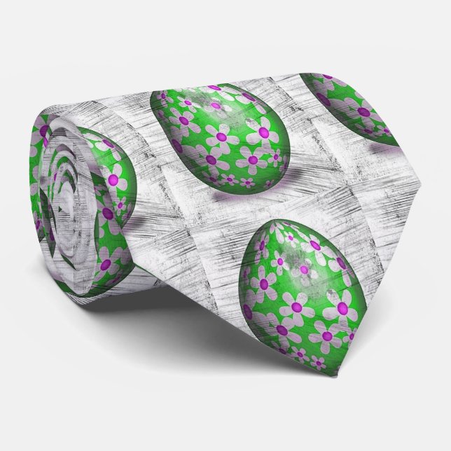Gravata Grunge Flower Easter Egg (Rolled)