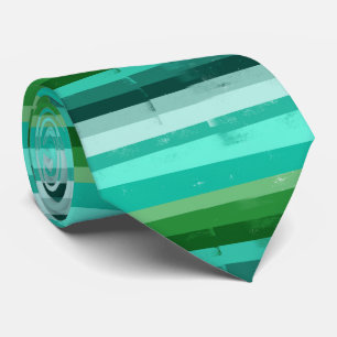 Gravata Grunge Verde Strike