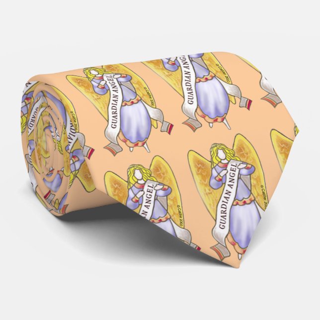 Gravata Guardian Angel Tie (Rolled)