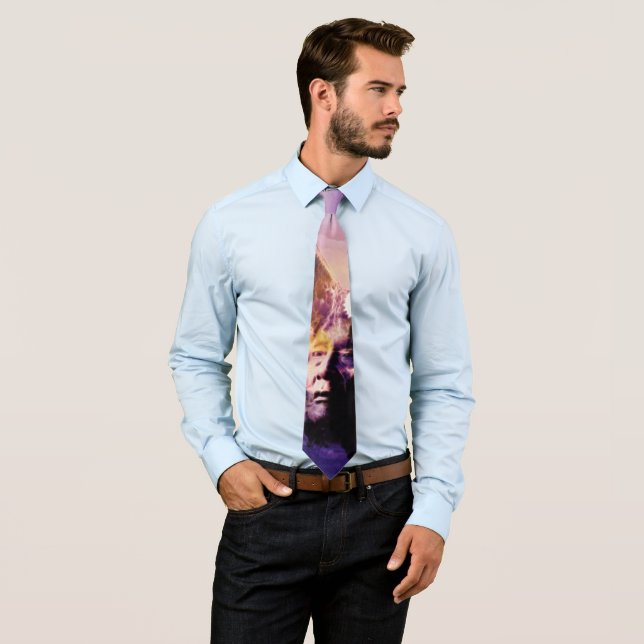 Gravata Guerreiro Indiano Nativo Americano (In Situ)