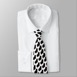 Gravata Guiné Pig Silhouette Tie