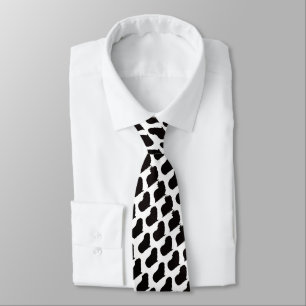 Gravata Guiné Pig Silhouette Tie
