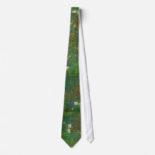 Gravata Gustav Klimts Flores Art Tie