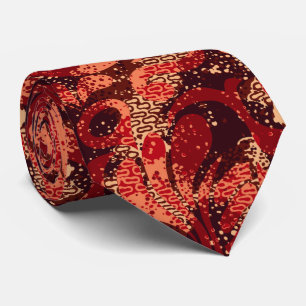 Gravata Haight Ashbury Psychedelic de dois lados