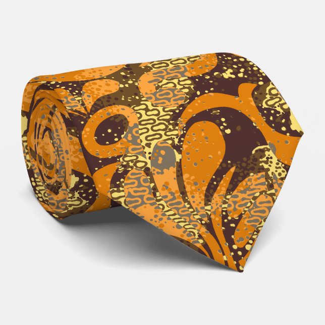 Gravata Haight Ashbury Psychedelic Tie (Rolled)