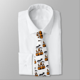 Gravata Halloween Gnome Neck Tie