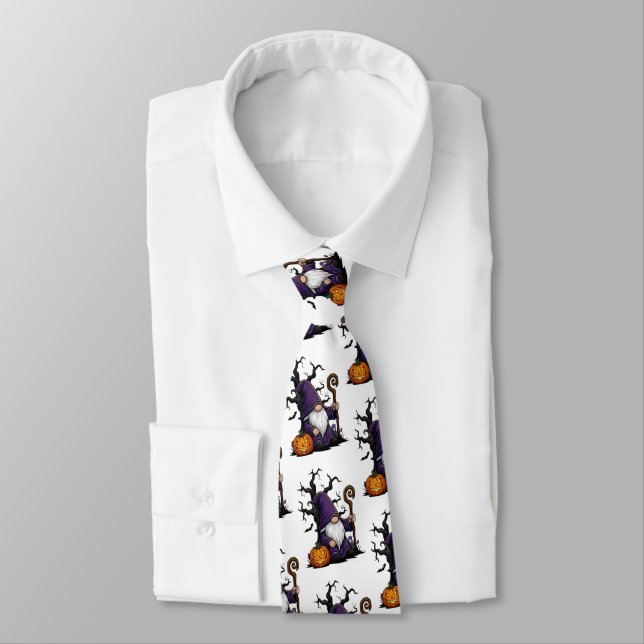 Gravata Halloween Gnome Neck Tie (Amarrado)