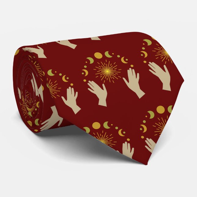 Gravata Hände Magie Mágica (Rolled)