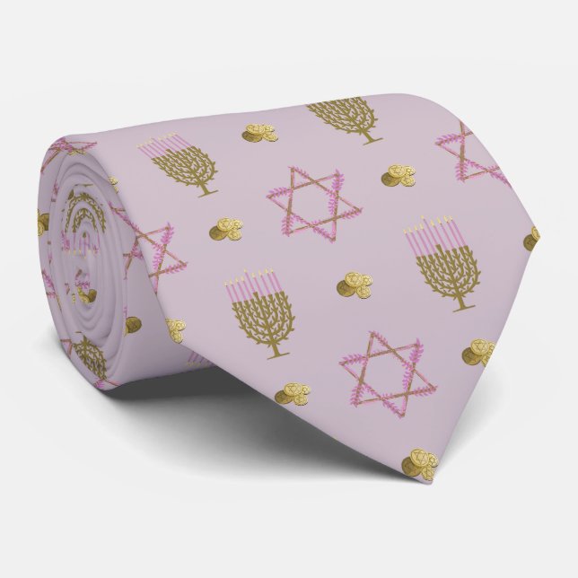 Gravata Hanukkah (Rolled)