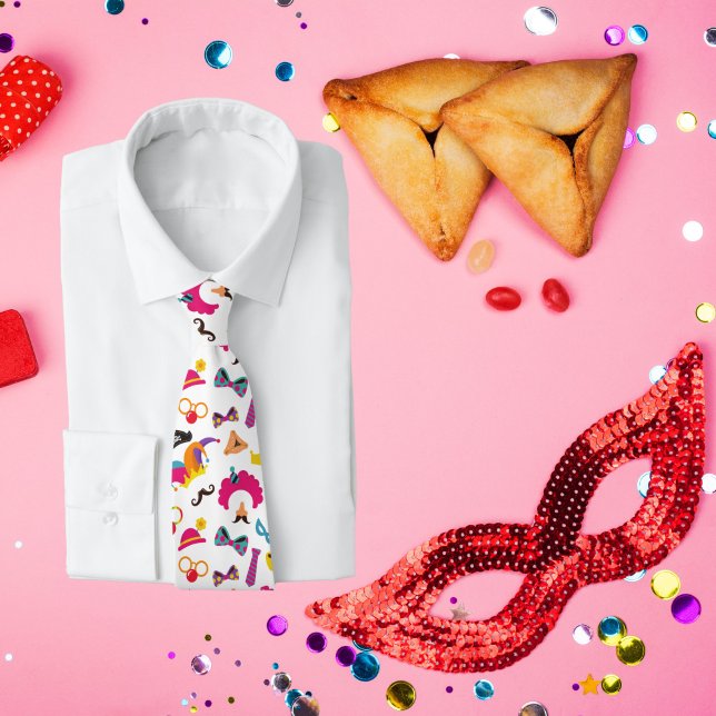 Gravata Happy Purim Tie (Criador carregado)