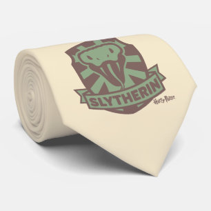Gravata HARRY POTTER™ Crest. SLYTHERIN™ Mágico de Verão