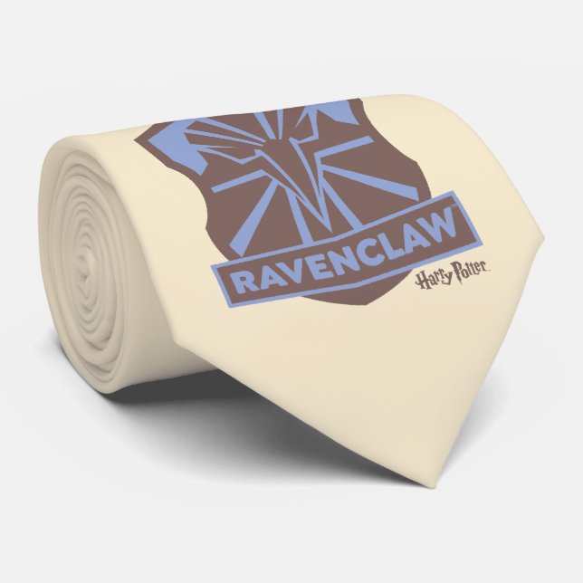 Gravata HARRY POTTER™ | Festa de Verão em mágica RAVENCLAW (Rolled)