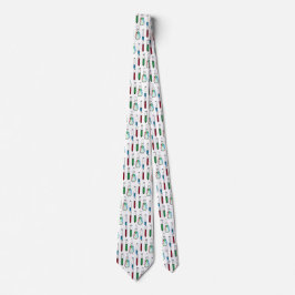 Gravata HASTE Geeky da química dos tubos de ensaio do