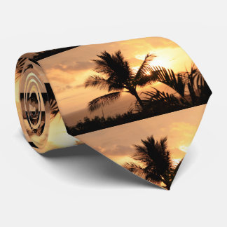 Gravata Hawaii Sunset Men's Necktie
