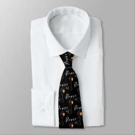 Gravata Heart Roma Tie, City Flag, Italiano