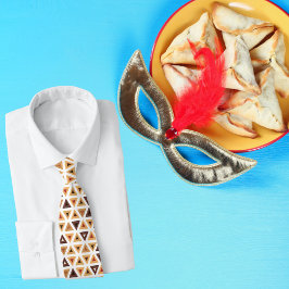 Gravata Hebraico Feliz Purim Hamentash Tie