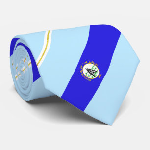 Gravata Helena (Montana), bandeira municipal Neck Tie